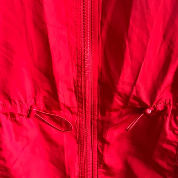 NWOT Armani Exchange Women's Red Utility Parka Jacket Size M Style 8NYK20 - Picture 4 of 14